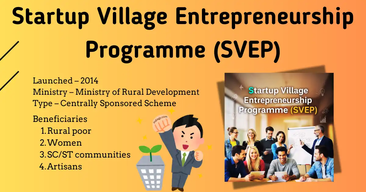 स्टार्टअप विलेज एंटरप्रेन्योरशिप प्रोग्राम (SVEP)